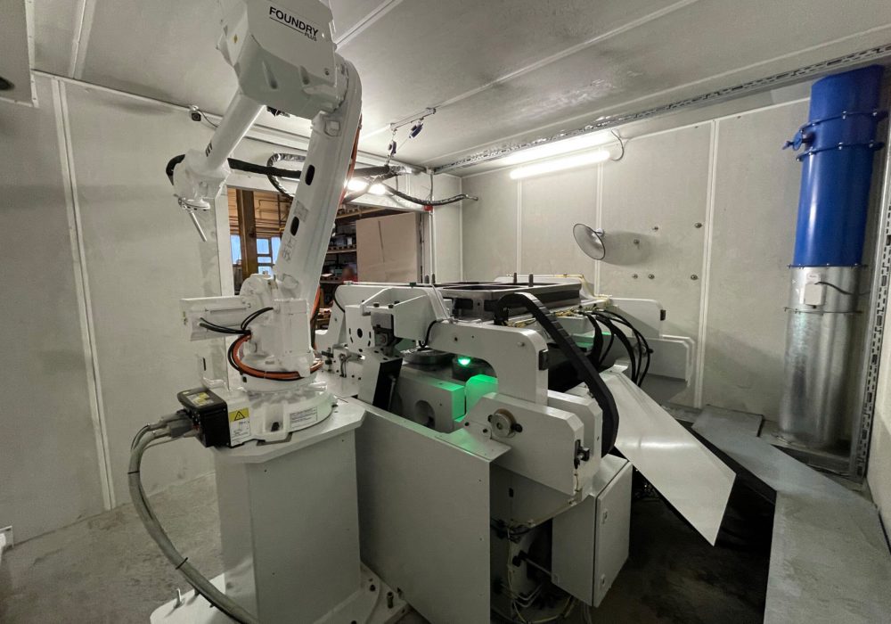automatisierte Trockeneisreinigungsanlage MeissnerAG